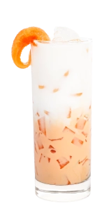Cantaloupe Real Fruit Iced Latte