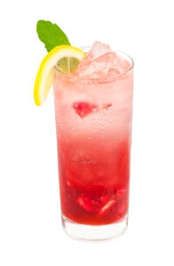 Strawberry Sparkling Drink